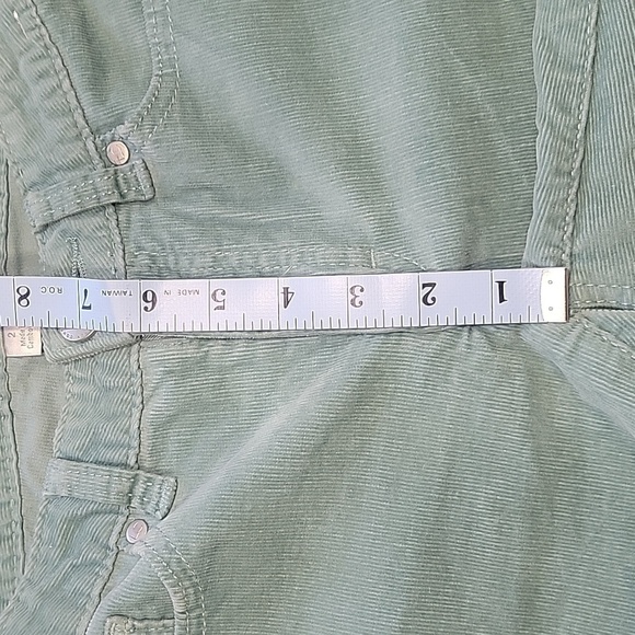 LC Lauren Conrad, Size 2 Minty-Sage Green Corduroy Pants, Used Condition - Picture 6 of 13